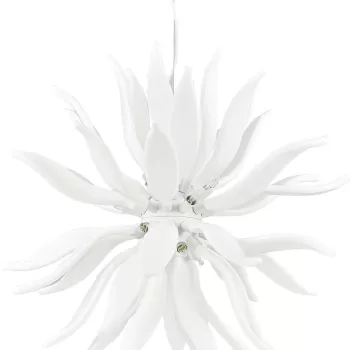 Lustra Ideal Lux Leaves SP12 max 12x40W G9 d80cm alb imagine