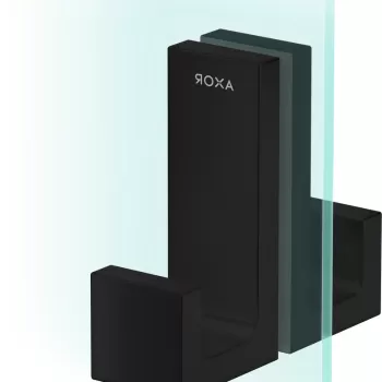 Maner pentru usa dus Hansgrohe Axor Universal negru mat imagine