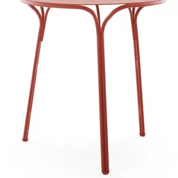 Masa exterior Kartell Hiray design Ludovica & Roberto Palomba d 65cm h 72cm ruginiu imagine