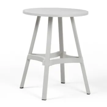 Masa exterior Nardi Combo 70  h75cm  diametru 70cm  gesso imagine