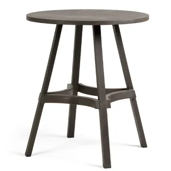 Masa exterior Nardi Combo 70 h75cm diametru 70cm maro terra imagine