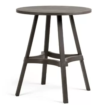 Masa exterior Nardi Combo 70 h75cm diametru 70cm maro terra imagine