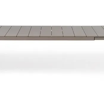 Masa exterior Nardi Rio 210 extensibila  max 280x100cm  baza aluminiu  tortora imagine
