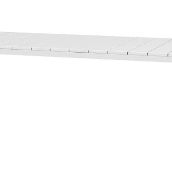 Masa exterior Nardi Rio 210 extensibile max 280x100cm baza aluminiu alb imagine