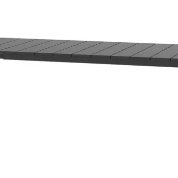 Masa exterior Nardi Rio 210 extensibile max 280x100cm baza aluminiu antracit imagine