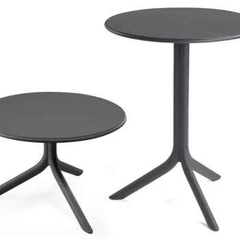 Masa exterior Nardi Spritz h 76.5cm diametru 60.5cm antracit imagine