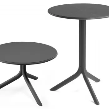Masa exterior Nardi Spritz h 76.5cm diametru 60.5cm antracit imagine