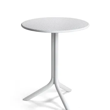 Masa exterior Nardi Step d 60.5cm  h 76.5 / 40cm  alb imagine