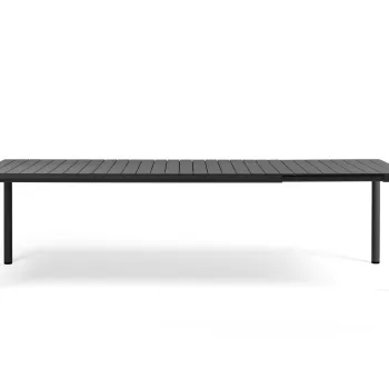 Masa exterior Nardi Tevere 210 extensibila  max 275x100cm  baza aluminiu  antracit imagine