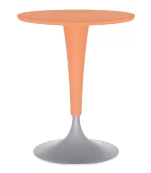 Masa Kartell Dr. NA design Philippe Starck d60cm h73cm portocaliu imagine