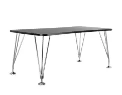 Masa Kartell Max design Ferruccio Laviani 160x80cm negru imagine