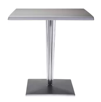 Masa Kartell TopTop design Philippe Starck & Eugeni Quitllet 70x70cm aluminiu imagine