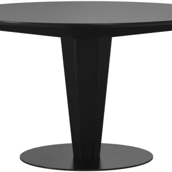 Masa rotunda Stressless Bordeaux Center d125cm h74cm Black Wood imagine