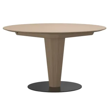 Masa rotunda Stressless Bordeaux Center d125cm h74cm Natural imagine