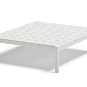 Masuta cafea de exterior Point Origin aluminiu 90x103x30.5cm crem imagine