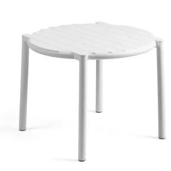 Masuta exterior Nardi Doga d 49.5cm  h 39.5cm  alb imagine