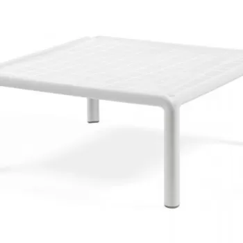 Masuta exterior Nardi Komodo Tavolino 70x70cm h32.5cm alb imagine
