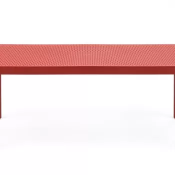 Masuta exterior Nardi Net Table 100 60x100cm h 40cm rosu corallo imagine