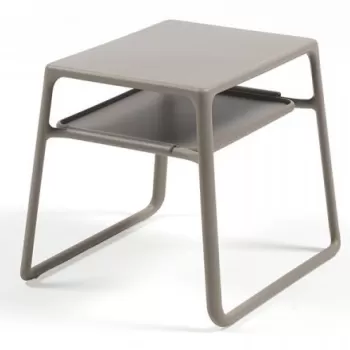 Masuta exterior Nardi Pop 44x39.5cm h 38.5cm taupe imagine