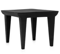 Masuta Kartell Bubble design Philippe Starck 51.5x51.5cm hx41.5cm negru imagine