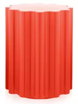 Masuta Kartell Colonna design Ettore Sottsass 34.5cm h 46cm rosu imagine