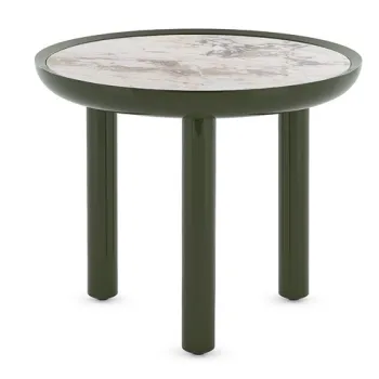 Masuta Kartell K-Top design Rodolfo Dordoni d 60cm h 50cm Symphonie Green imagine