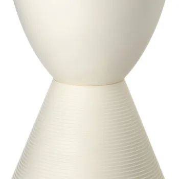 Masuta Kartell Prince Aha design Philippe Stark d30cm h43cm alb imagine