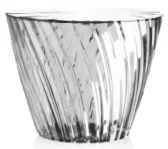 Masuta Kartell Sparkle design Tokujin Yoshioka diametru 45cm h 35cm transparent imagine