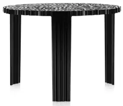 Masuta Kartell T-Table design Patricia Urquiola 50cm h 36cm negru imagine