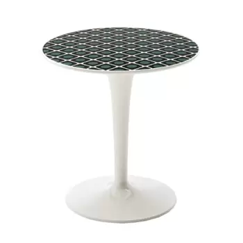 Masuta Kartell TipTop design Philippe Starck & Eugeni Quitlet editie Double J d48.5cm h50 model olive imagine