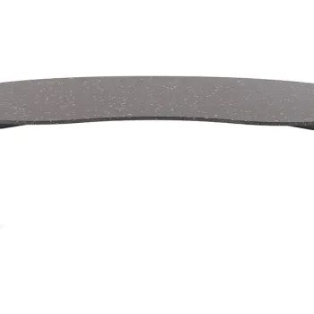 Masuta Kartell Undique design Patricia Urquiola 119x59x44cm baza metalica top ceramic negru Terrazzo imagine