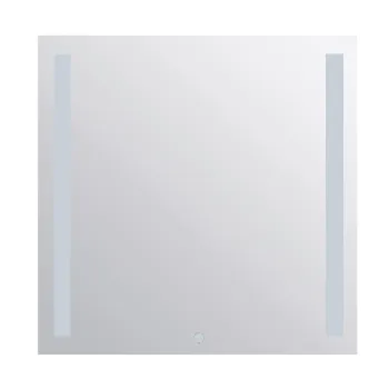 Oglinda Bemeta cu iluminare LED pe laterale  80x80cm  senzor touch imagine