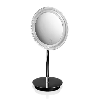 Oglinda cosmetica Decor Walther BS 15 Touch x5  15cm iluminare LED  operare baterie imagine