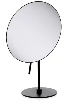 Oglinda cosmetica Decor Walther Round x5 22cm negru mat imagine