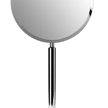 Oglinda cosmetica Decor Walther Stone KSA h 40cm marire 4x alb-crom imagine