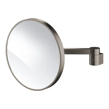 Oglinda cosmetica Grohe Selection de perete  7x  brushed hard graphite imagine