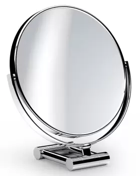 Oglinda cosmetica rotunda Decor Walther x5 17cm crom imagine