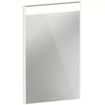 Oglinda cu iluminare LED Duravit Brioso 42x70cm 6W IP44 alb decor lucios imagine