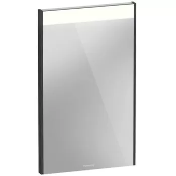 Oglinda cu iluminare LED Duravit Brioso 42x70cm 6W IP44 stejar negru imagine