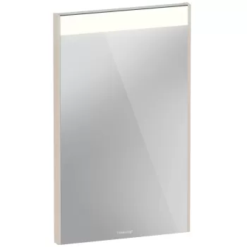Oglinda cu iluminare LED Duravit Brioso 42x70cm 6W IP44 taupe decor imagine