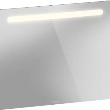 Oglinda cu iluminare LED Duravit No.1 80x70cm IP44 alb mat imagine