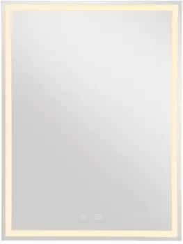 Oglinda cu iluminare SLV Trukko WL LED 25W 60x80cm IP44 tehnologie anti-aburire imagine