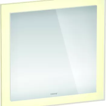 Oglinda Duravit White Tulip cu iluminare LED si senzor 75x75cm imagine
