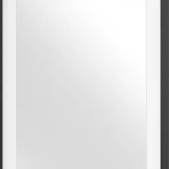Oglinda Hansgrohe Xarita Lite Q 50x70cm  iluminare LED pe laterale  negru mat imagine