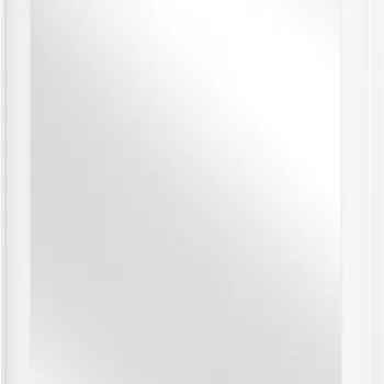 Oglinda Hansgrohe Xarita Lite Q 60x70cm  iluminare LED pe laterale  alb mat imagine