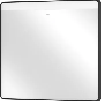 Oglinda Hansgrohe Xarita Lite Q 80x70cm  iluminare LED orizontala  senzor  negru mat imagine