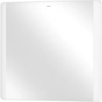 Oglinda Hansgrohe Xarita Lite Q 80x70cm  iluminare LED pe laterale  alb mat imagine