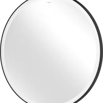 Oglinda Hansgrohe Xarita Lite S cu iluminare LED circulara  d 90cm  negru mat imagine