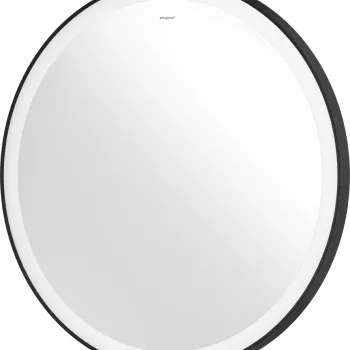 Oglinda Hansgrohe Xarita Lite S cu iluminare LED circulara  senzor   d 70cm  negru mat imagine