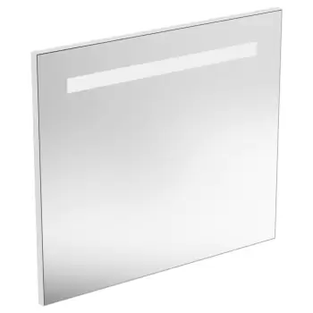 Oglinda Ideal Standard Mirror & Light cu iluminare LED mediana 80x70cm imagine